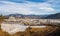 Boardwalk leading to Mammoth Hot Springs