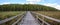 Boardwalk path at Corkscrew Swamp Sanctuary in Naples, Florida