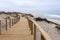 Boardwalk in Praia Barra