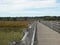 Boardwalk at Silver Sands State Park in Milford, CT