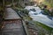 Boardwalk, Stream and Footbridge