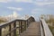 Boardwalk to a White Sand Beach of Florida