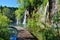 Boardwalk and waterfalls of Plitvice Lakes, Croatia