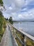 Boardwalk Winter Harbour, British Columbia, Canada