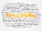 Boas-Vindas (Welcome in Brazilian Portuguese) word cloud