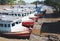 Boat on aground.