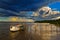 Boat in Amazon river