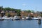 Boat on the Baltic sea in Stockholm