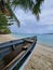 boat on the beach mentawai