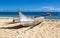 Boat on the beach, Nosy Be, Madagascar