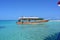 Boat in a beach of San Blas archipelago, PanamÃ¡