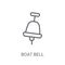 Boat Bell icon. Trendy Boat Bell logo concept on white backgroun
