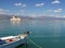 Boat and Castle Island