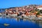 Boat crossing the Douro River