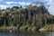 Boat on Dark Lake Gramado Brazil