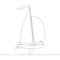 Boat dinghy yacht sailboat sail ship