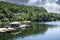 Boat Dock on Mohonk Lake in New Paltz, New York