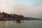 Boat drive on holy Gangas river in Varanasi  - Tourism India 201o