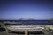 Boat of fisherman in the Aeolian Islands