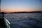 Boat Floating Over Bosphorus