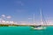 Boat in Galapagos Islands