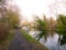 Boat on The Grand Junction Canal near Uxbridge