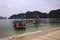 Boat harbour, beach, Tonsay Bay, Phi Phi, Thailand