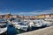 The boat harbour at Rovinj Croatia