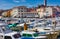 The boat harbour at Rovinj Croatia