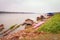 Boat house Fishing Mekong River