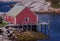 Boat House at Peggy`s Cove