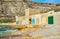 The boat houses in san Lawrenz village, Gozo, Malta