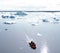 Boat ice travel Iceland adventurer adventure adrenaline tours tourist explore earth tour on