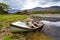 Boat at the Killarney lake