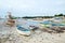 Boat Landing Place at Malapascua Island, Philippines