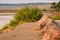 Boat Launch Area On Yampa River, Deer Lodge Park In Colorado