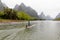 Boat on LiJiang river