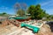 Boat in local dockyard