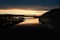 Boat Marina Elegance: Sunset Views on Lake Travis, Austin, Texas
