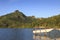 Boat in Maupiti Island