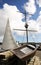 Boat memory monument in Kinsale