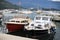 Boat moored in the Dukley Marina in Budva