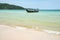 Boat near the coast, Koh Rong, Cambodia