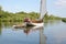 Boat on Norfolk Broads