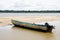 Boat on the Orinoco river