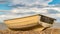 Boat on a pebble beach