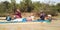 Boat people at Tonle Sap Lake in Cambodia