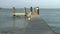 Boat Pier on Sanibel Island Florida