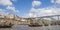 Boat with portwine barrels in front of the Ponte Luis I