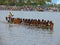 Boat Race in Kerala. Punnamada lake, Alappuzha